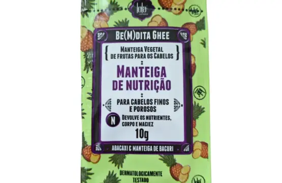 Muestra Lola Cosmetics Be(M)dita Ghee Acondicionador Nutrição Abacaxi E Manteiga De Bacuri 10g